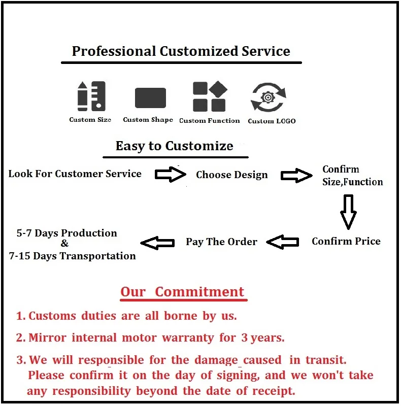 Зеркало для ванной со светодиодной подсветкой противотуманное зеркало с макияжа