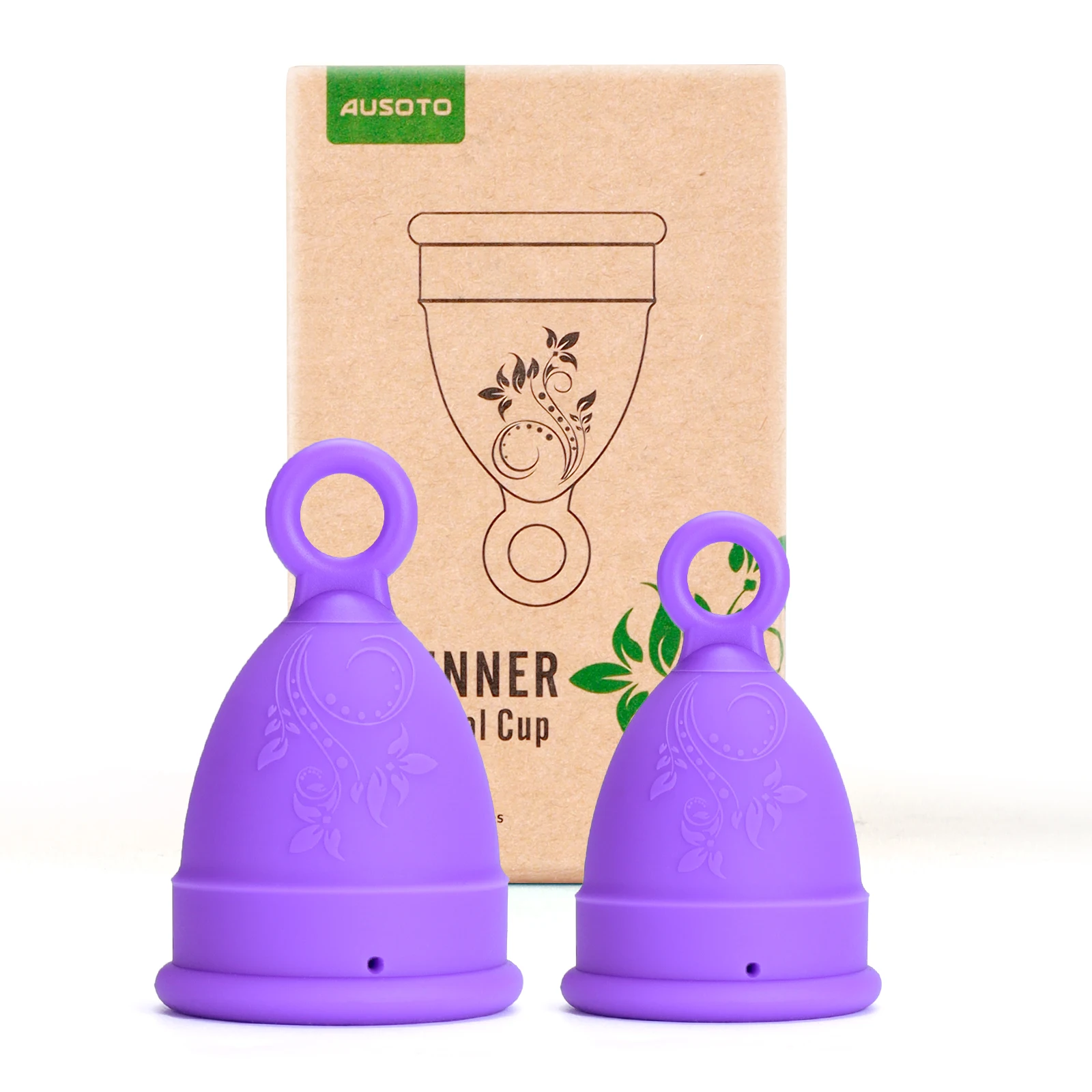 

Ausoto Menstrual cup for women cup menstrual safety worthy of trust in high quality 100% original menstruation period cup