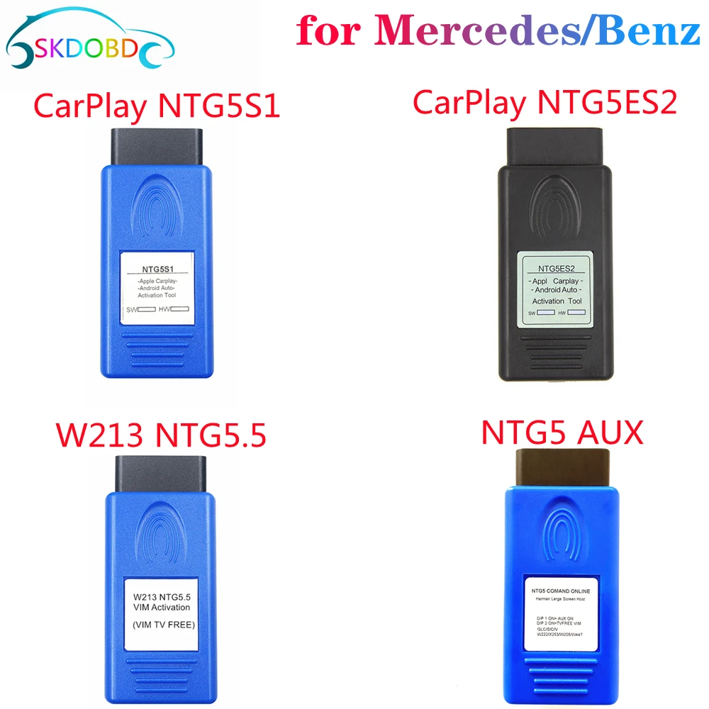 Полезный инструмент для автоматической активации NTG5S1/NTG5ES2/NTG AUX/NTG5.5 для Apple/Android OBD2 NTG5S1 для Mercedes/Benz NTG5 S1/NTG5S2/NTGAUX