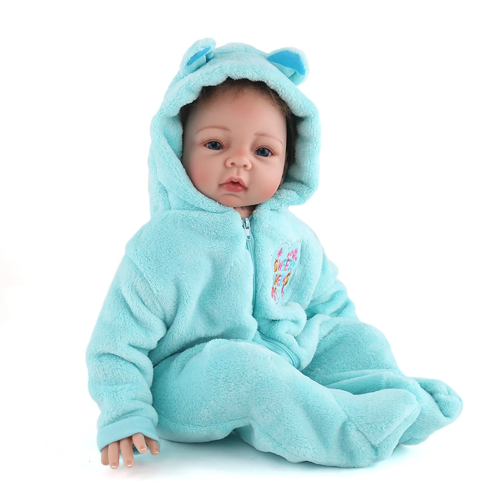 Кукла NPK Reborn Baby DOLL Реалистичная кукла для новорожденной девочки 22 дюйма очень