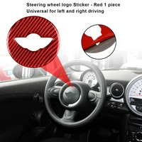 easy installation red red wheel logo cover trim for mini r55 r56 countryman r60 paceman r61 07 13