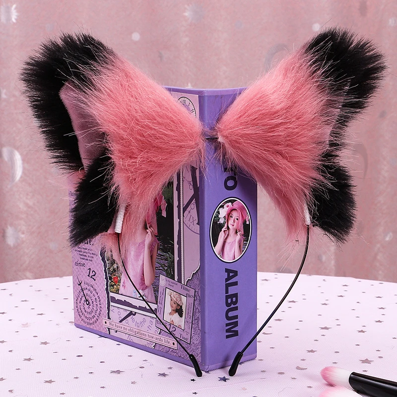 Ручная работа имитация стерео животные уши животных KC аксессуары для волос аниме