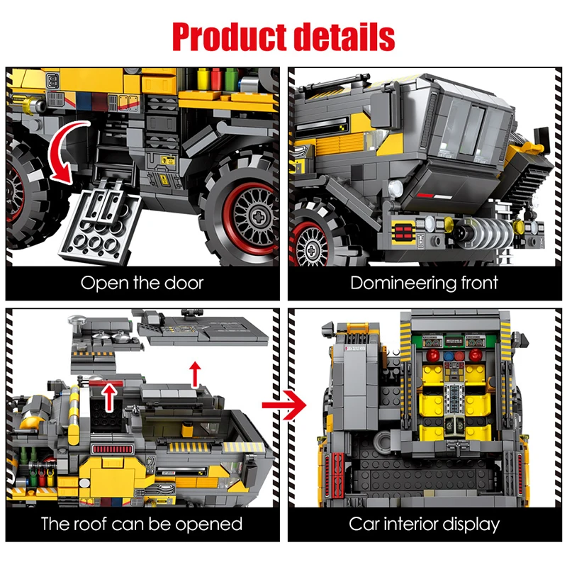 

Wandering Earth Series Carrier Assembling Educational Small Particle Building Block Toys Educational Toys