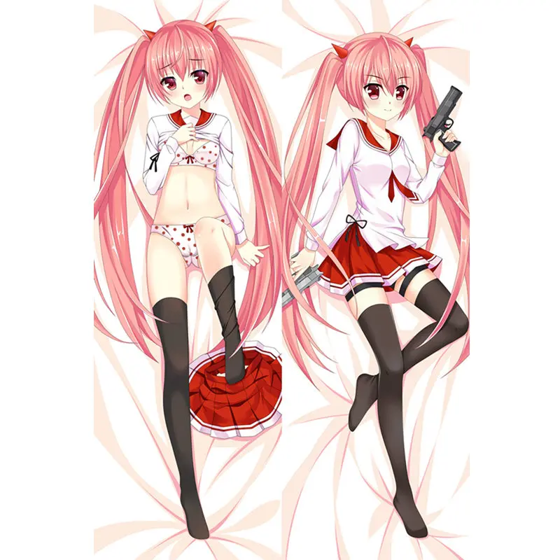 2020 New Anime hidan no aria Pillow Covers H Aria Dakimakura case Sexy girl 3D Two-sided Bedding Hugging Body pillowcase HN02 | Дом и сад