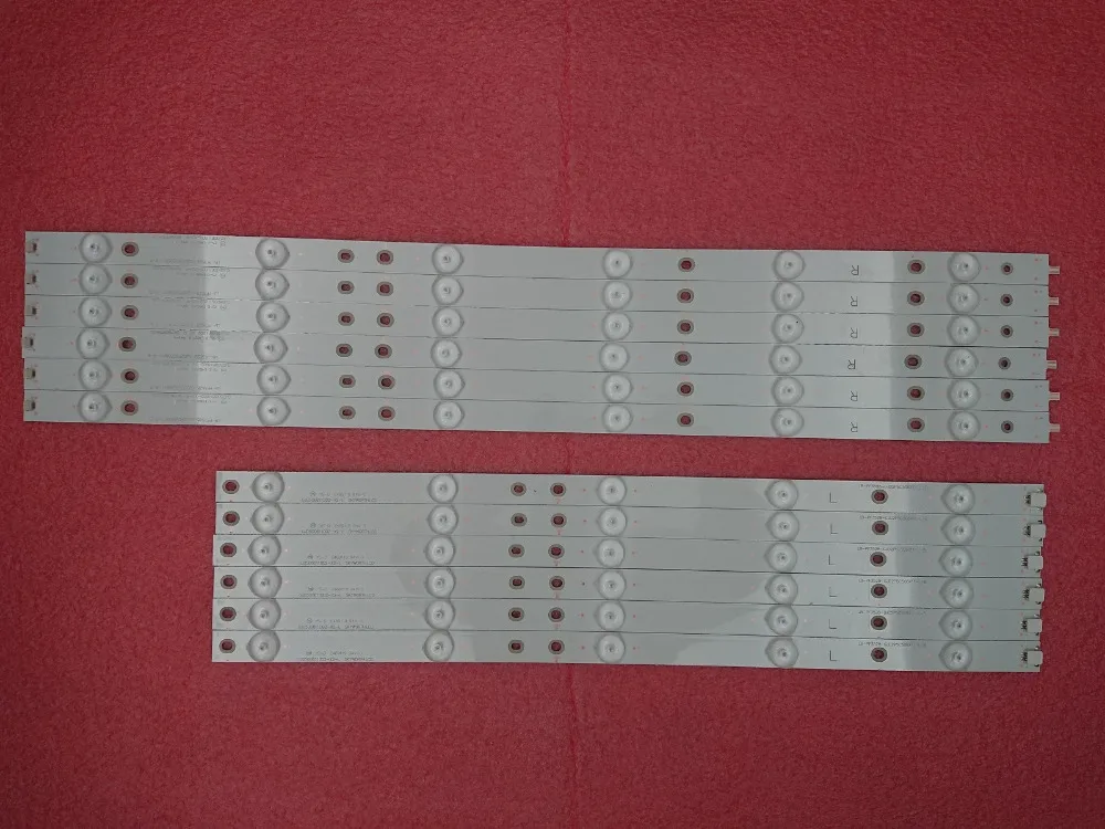 Новый комплект 12 шт. светодиодный подсветка полосы для 50pfk6510 500TT41 500TT42