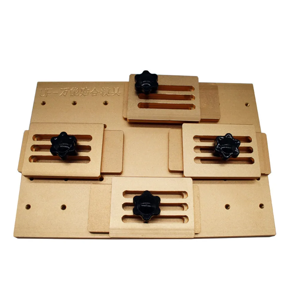 

BOZAN Mobile phone screen universal mold fixture OCA dry glue stick to the screen press one positioning