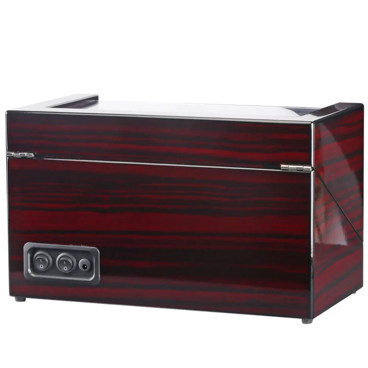 Авто деревянные часы Winder коробка для хранения намотки чехол прозрачный наручные