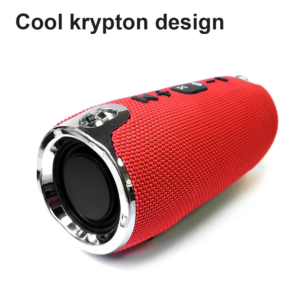 Bluetooth динамик Колонка перезаряжаемая 40 Вт портативная беспроводная BT V4.2 стереоколонка для улицы Водонепроницаемая FW3