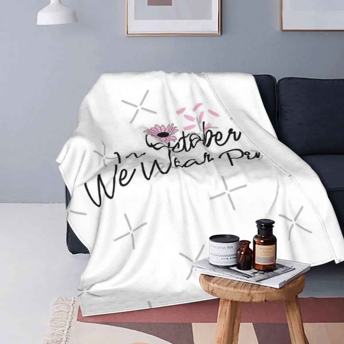 

В октябре-Manta de calabaza rosa para cama, кубрекеты de muselina a cuadros, forro polar, 4 единицы