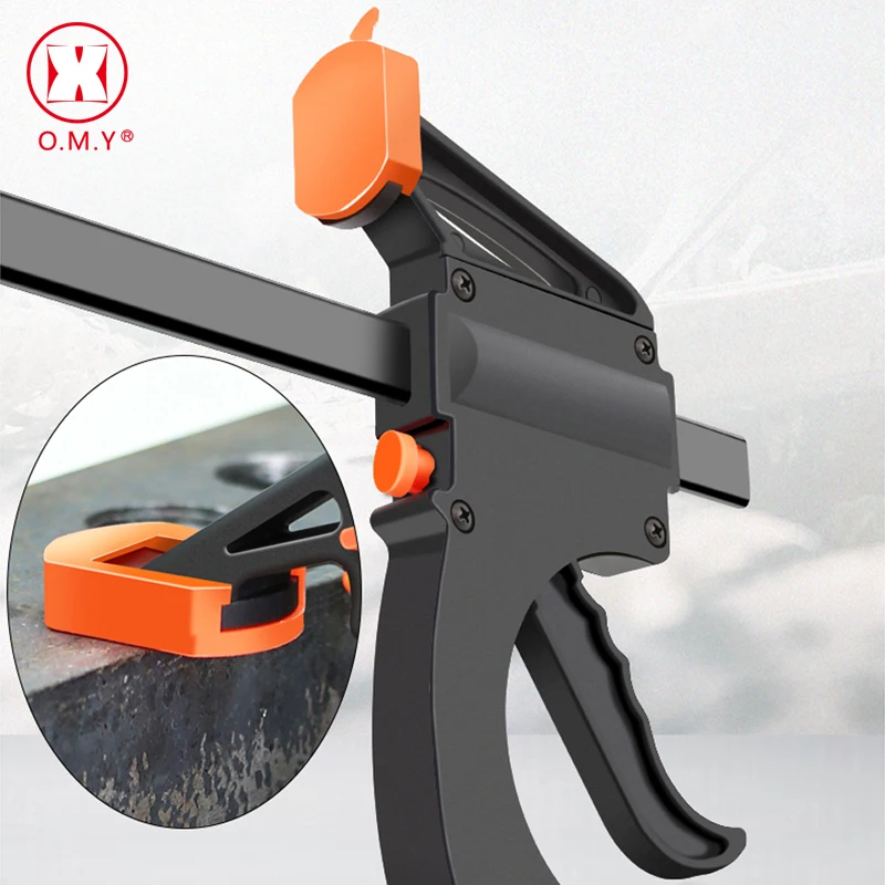 Зажим F для столярных изделий быстрозажимная рукоятка Зажимная с храповым