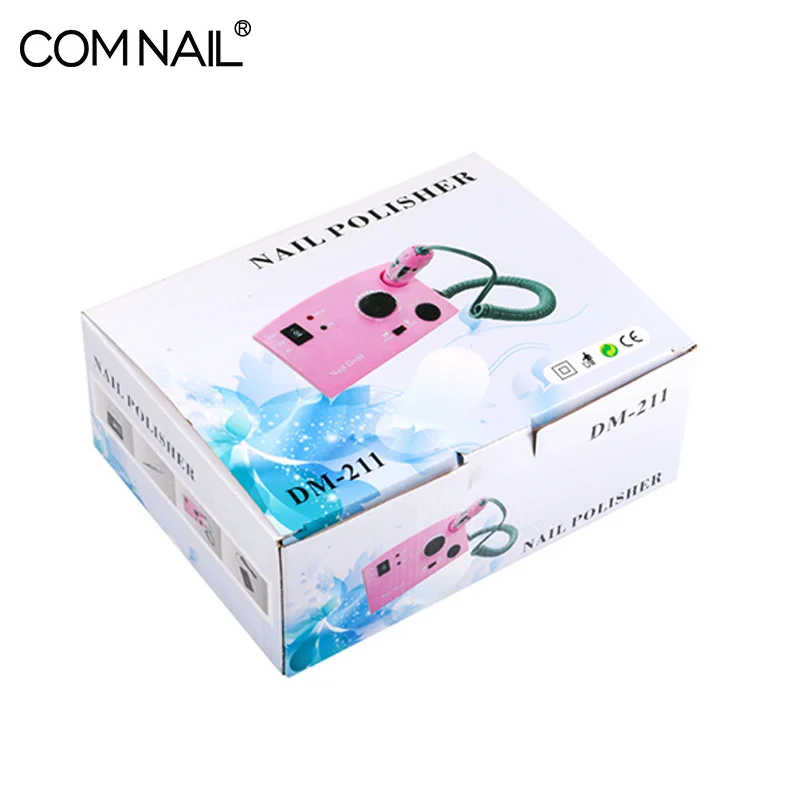 

35000RPM 45W Nail Drill Machine With 6 Basic Drill Bits Nail Art Salon Machine Nail Polishing Mater Ship from RU Warehouse Stock