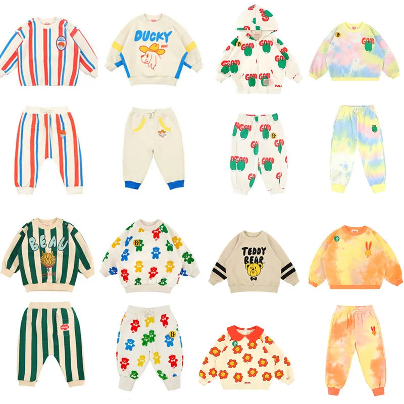 Комплекты детской одежды для маленьких мальчиков осень 2021 повседневный комплект