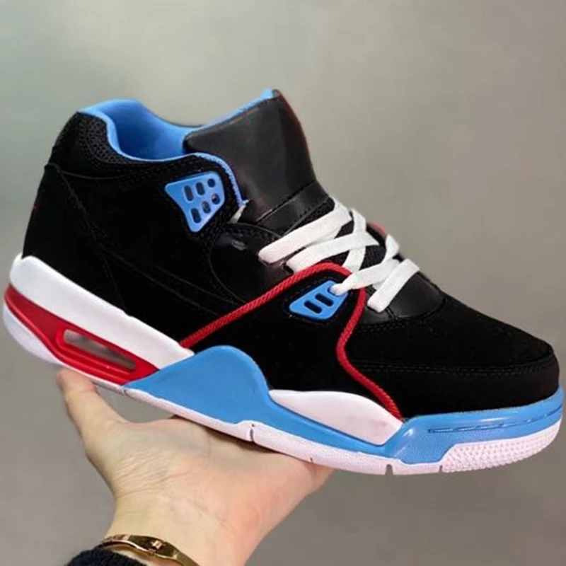 

Men Basketball Shoes Flight 89 Designer Retro 4 Sports Sneaker Antiskid Rubber Built-in Zoom Air Training Boots