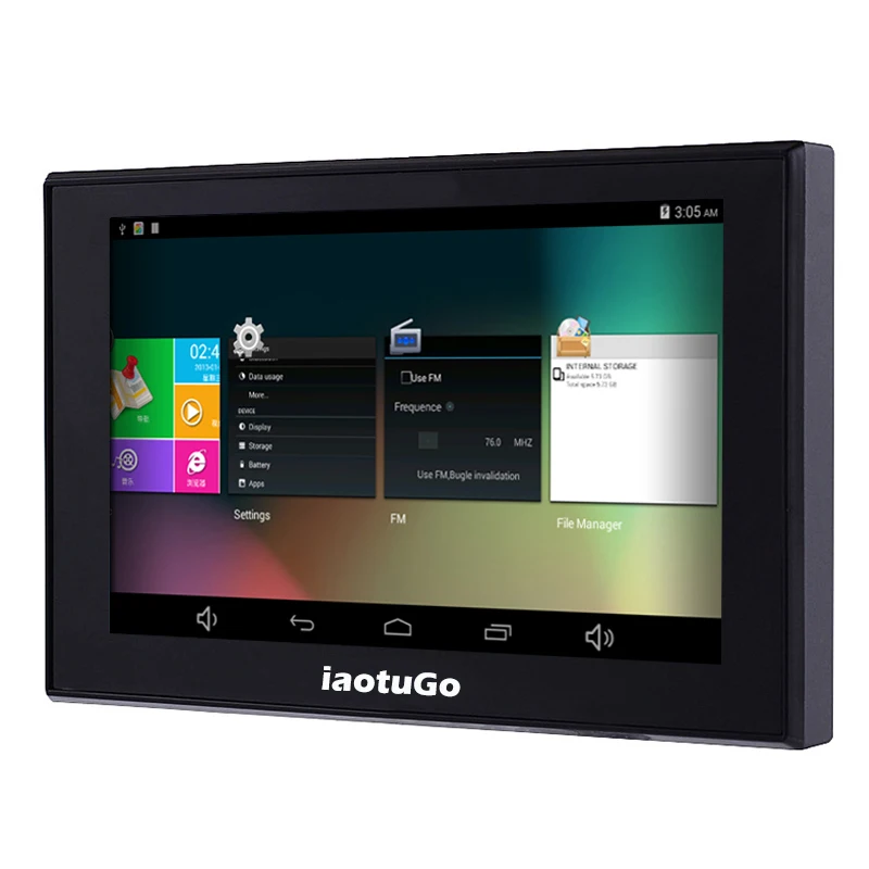 IaotuGo 5 дюймов емкостный Android gps Автомобильный gps навигатор MTK8127 четырехъядерный 8G хранение 512RAM wifi Bluetooth AV-IN навигация