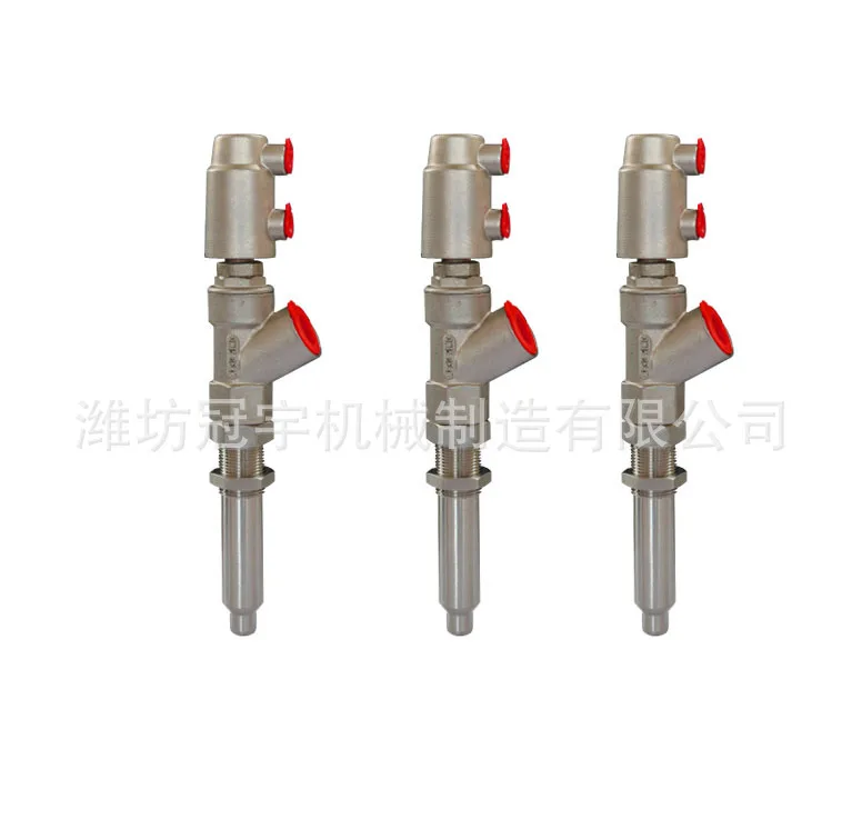 

All Stainless Steel New Type DN15 (20mm to 13mm) Pneumatic Filling Valve Nozzle for Facial Mask Machine
