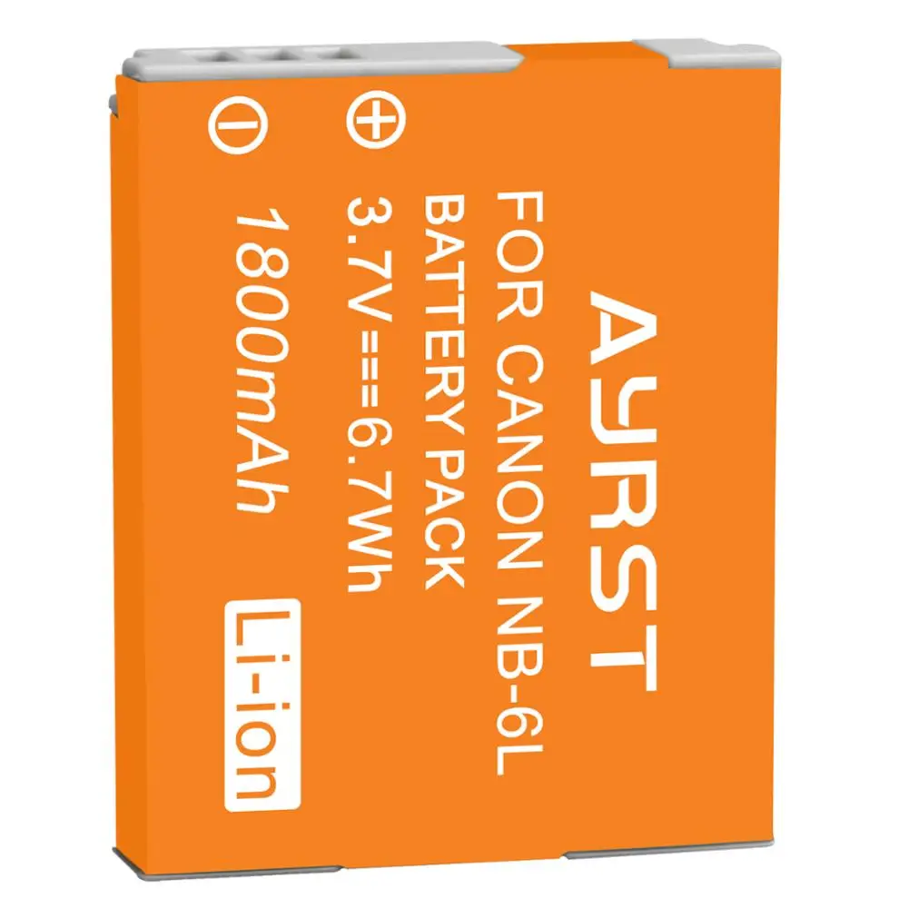 1800 мА/ч NB-6LH NB-6L камера Аккумулятор + USB Зарядное устройство зум-объектив для Canon