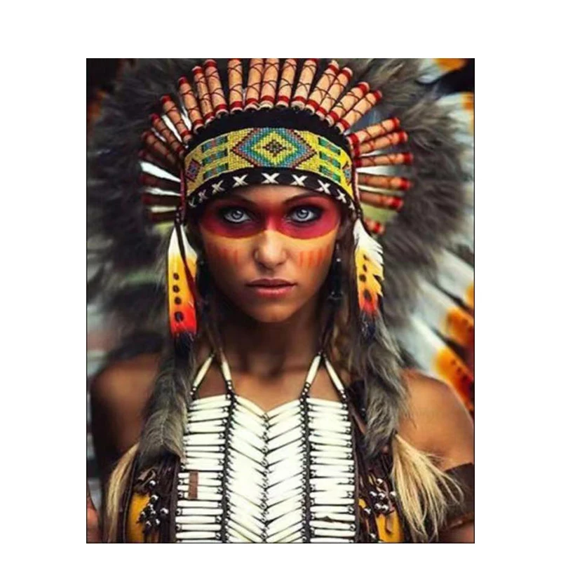 

Woman Figure Painting By Numbers UnFramed 40x50 On Canvas Acrylic Paint For Adults Coloring By Numbers Home Decoration Wall Arts