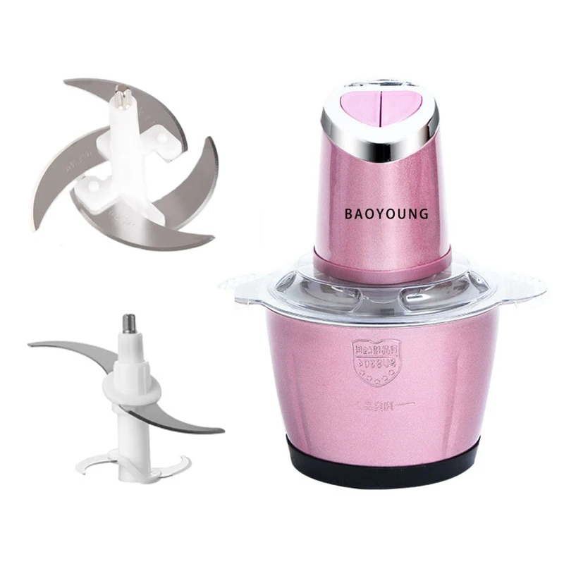 Электрическая кухонная мясорубка измельчитель для продуктов из нержавеющей