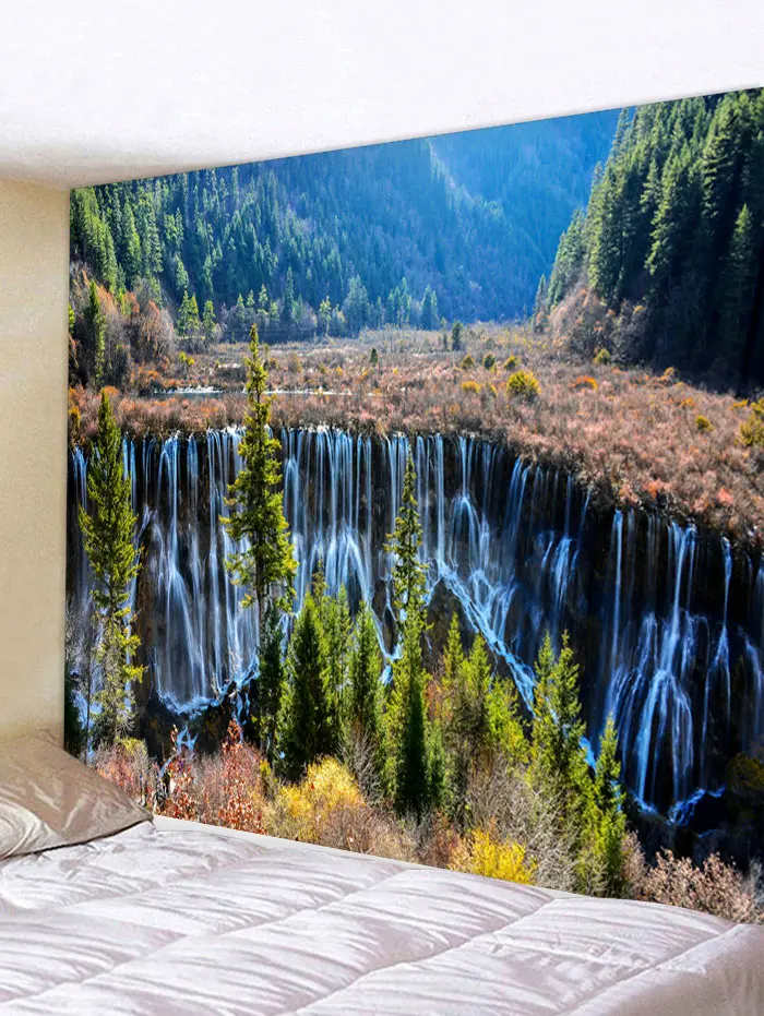 

Scenery Secnic Natural Landscape Tapestry For Living Room Bed Room Printing Wall Hanging Wall Art Picnic Mat Multi Print