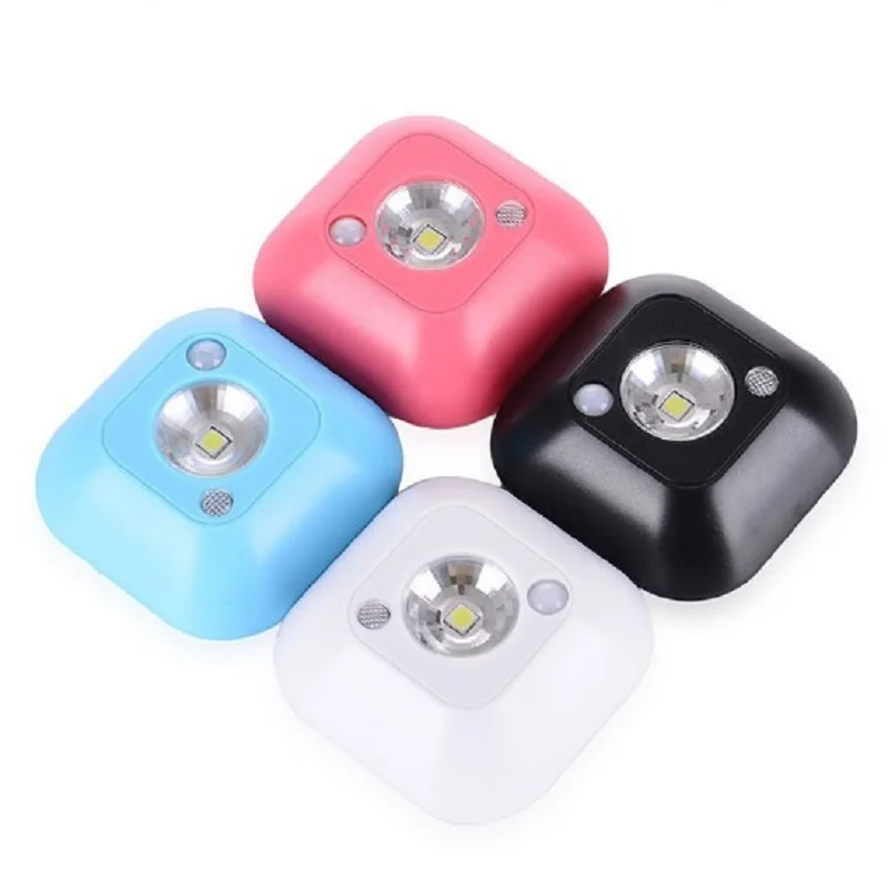 

SEKINEW Mini Wireless Night Light Motion Activated Lights Sensor Wall LED Emergency Lamp Interior Accessories Ornaments