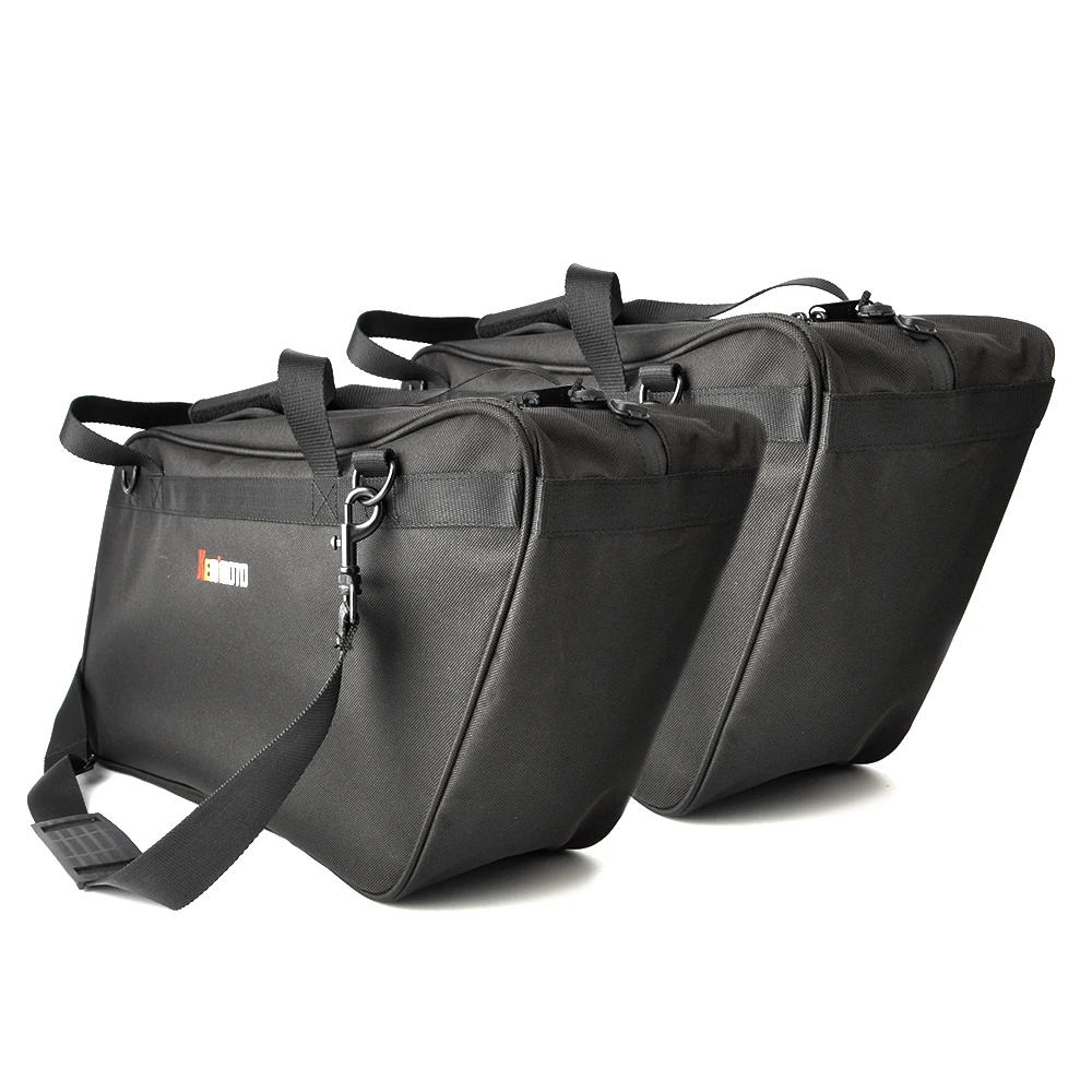 

Мотоциклетная сумка для багажа KEMiMOTO для Road King Road Glide Touring для Electra Street 1993-2018, мягкая подкладка, седельная сумка