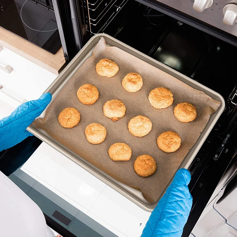 Набор из 2-х антипригарных листов для выпечки стальные простыни 11 х9 дюймов