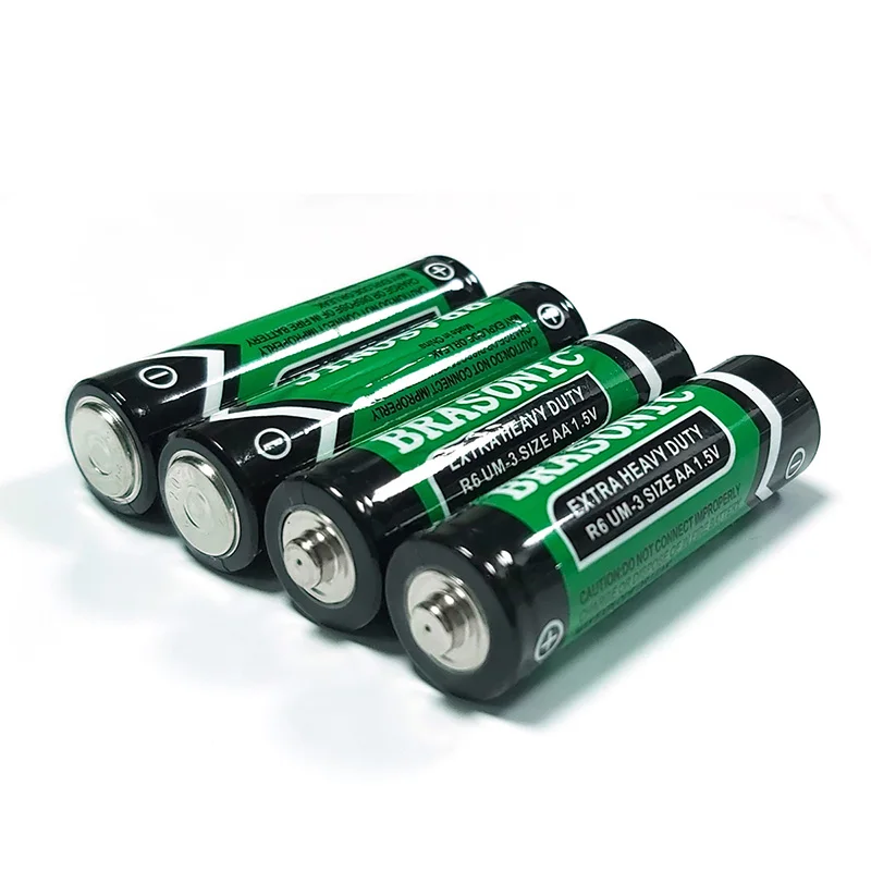 PHOMAX 50 шт./упак. AA углеродная цинковая батарея сухая LR6 E91 LST7AA 1 5 V Электронный