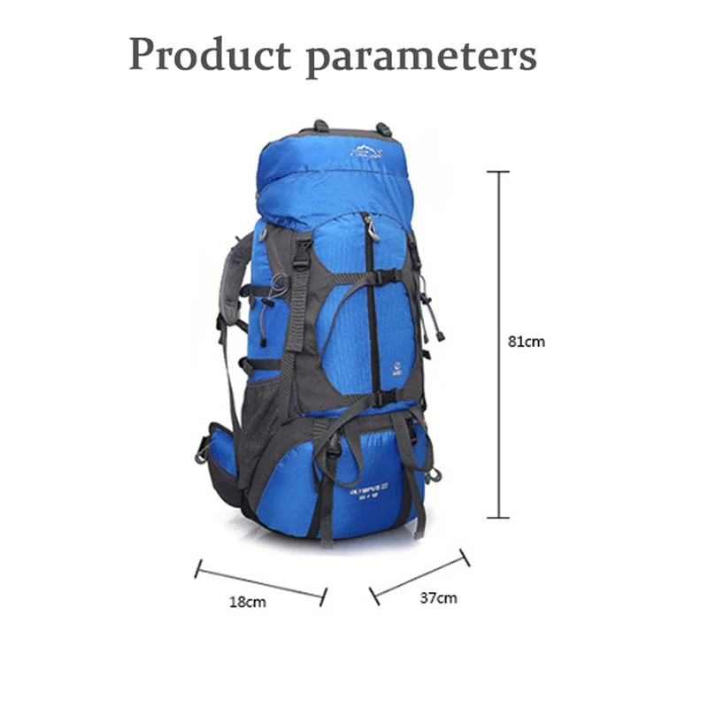 Походный рюкзак для кемпинга уличные сумки вместительная водонепроницаемая