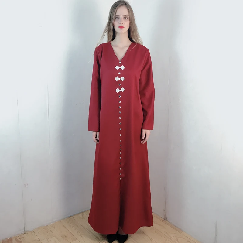Модное мусульманское платье, элегантное женское марокканское женское платье