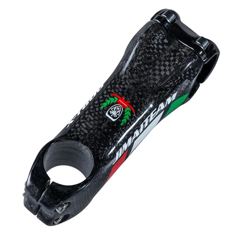 

JIMAITEAM Bicycle Stem Road Mountain Bike Stem Carbon Fiber Stem Road Handlebar Mountain Bike Stem-6 Degrees