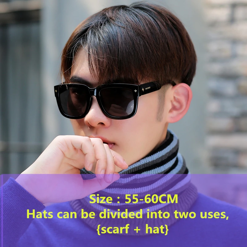 Зимние шапки одноцветная шапка унисекс простая теплая мягкая вязаная с черепом