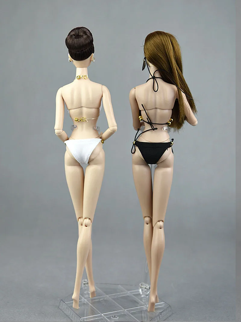 Купальники с металлическим блеском для кукол Барби Одежда пляжа бикини