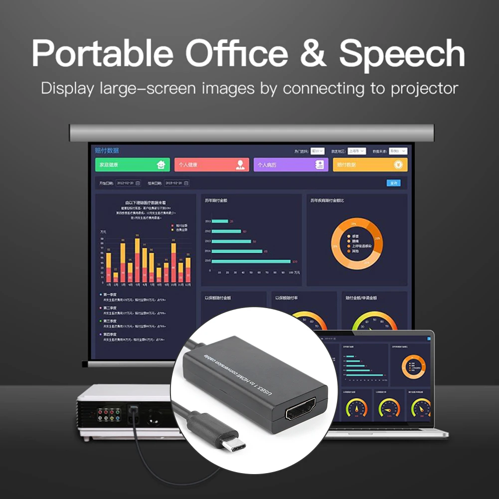 Адаптер USB Type C в HDMI 3 1 папа мама совместимый с MHL Android телефонов и планшетов |