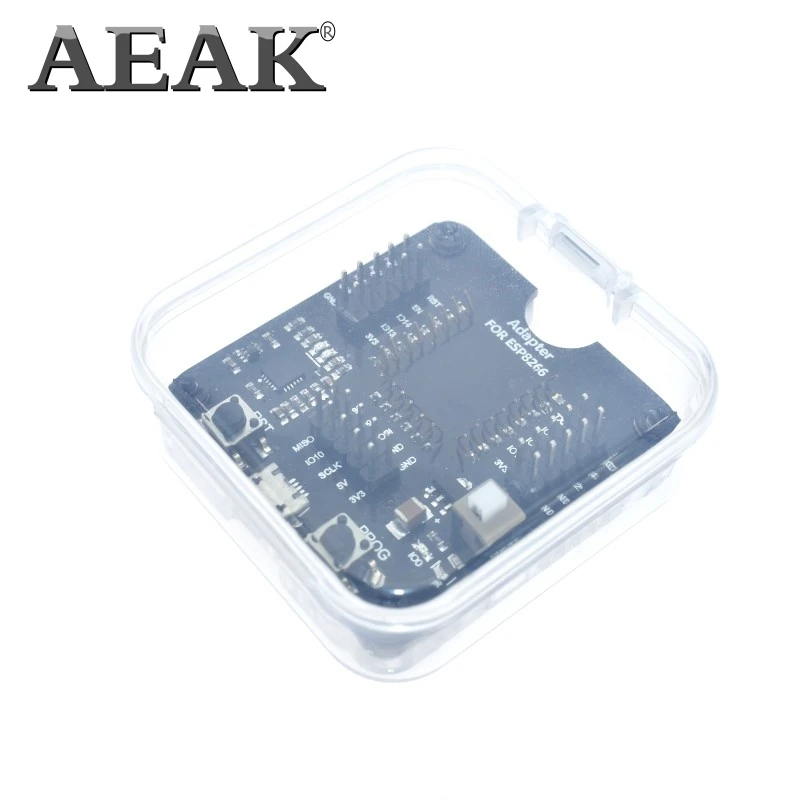 AEAK ESP8266 Тесты доска ожог приспособление Поддержка модуль ESP-12E ESP-12F ESP-07