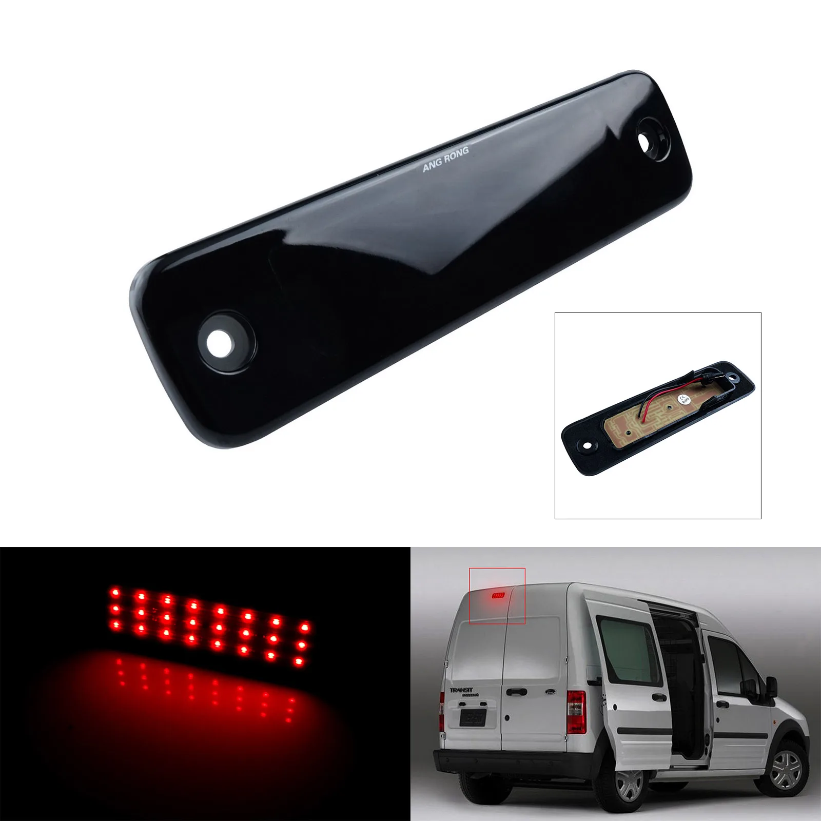 ANGRONG 1x LED Third Rear High Level Tail Brake Light Lamp For Ford Transit MK7 06-14 | Автомобили и мотоциклы