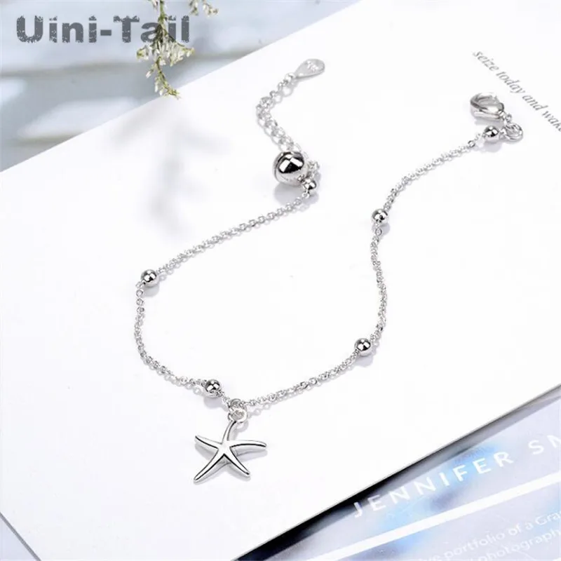 Популярный новый браслет Uini Tail из стерлингового серебра 925 пробы в виде маленькой
