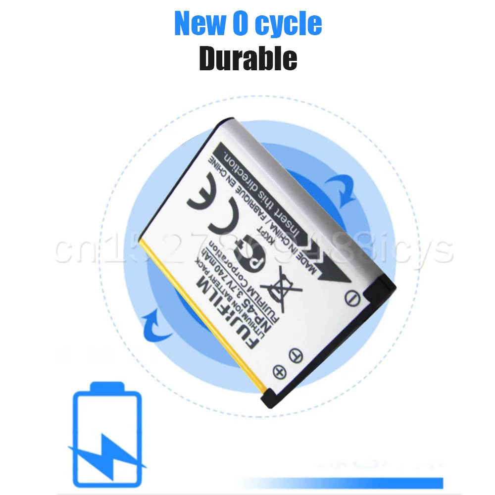 3.7V 740mAh NP-45A NP45 Rechargeable Camera Battery For FUJIFILM Z10fd Z20fd Z30 Z30fd Z31 Z70 Z80 Z90 Z100 Z200 Z300 Z700 Z800 |
