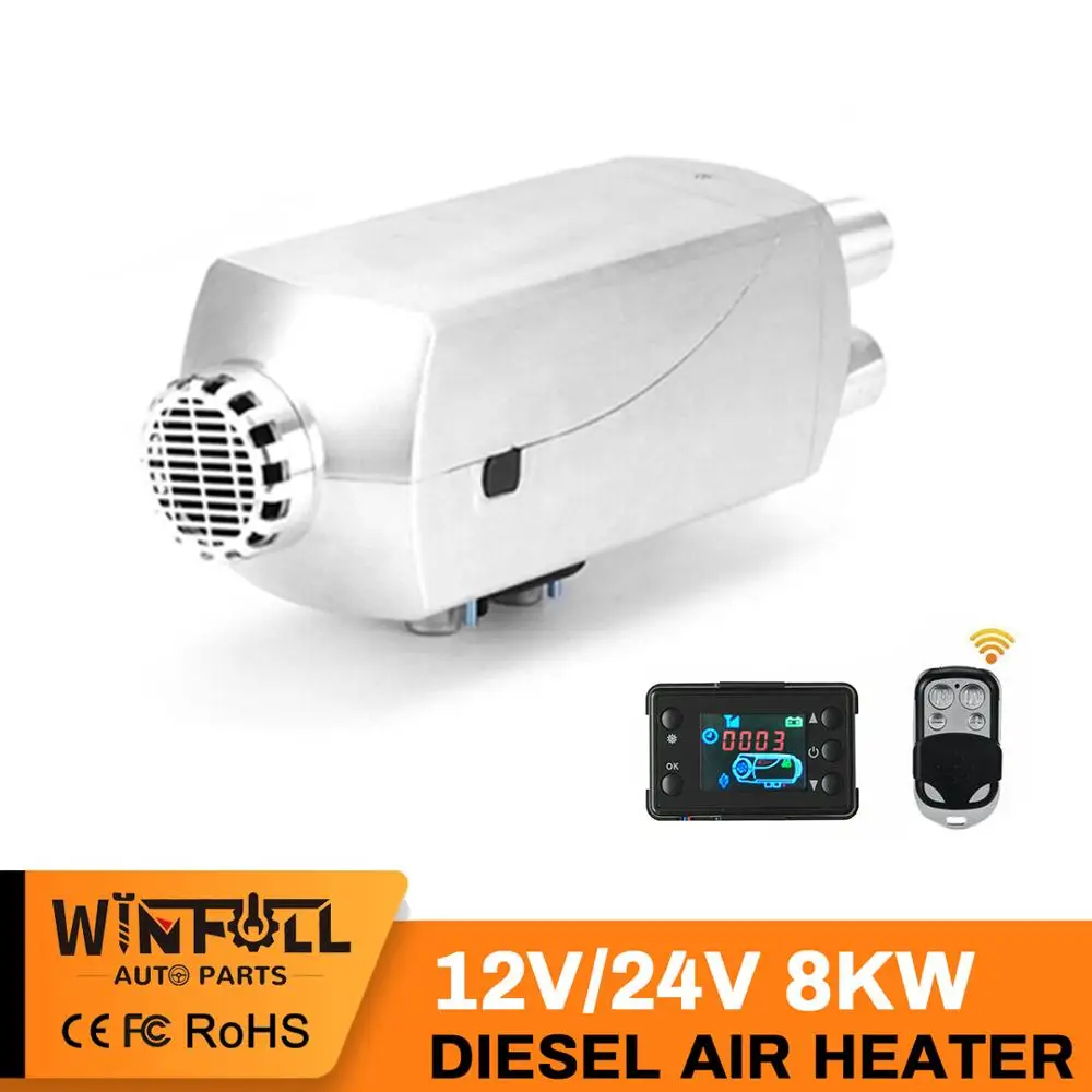 WFHEATER Advanced простая установка 8 кВт белый Железный цвет дизельный автомобильный