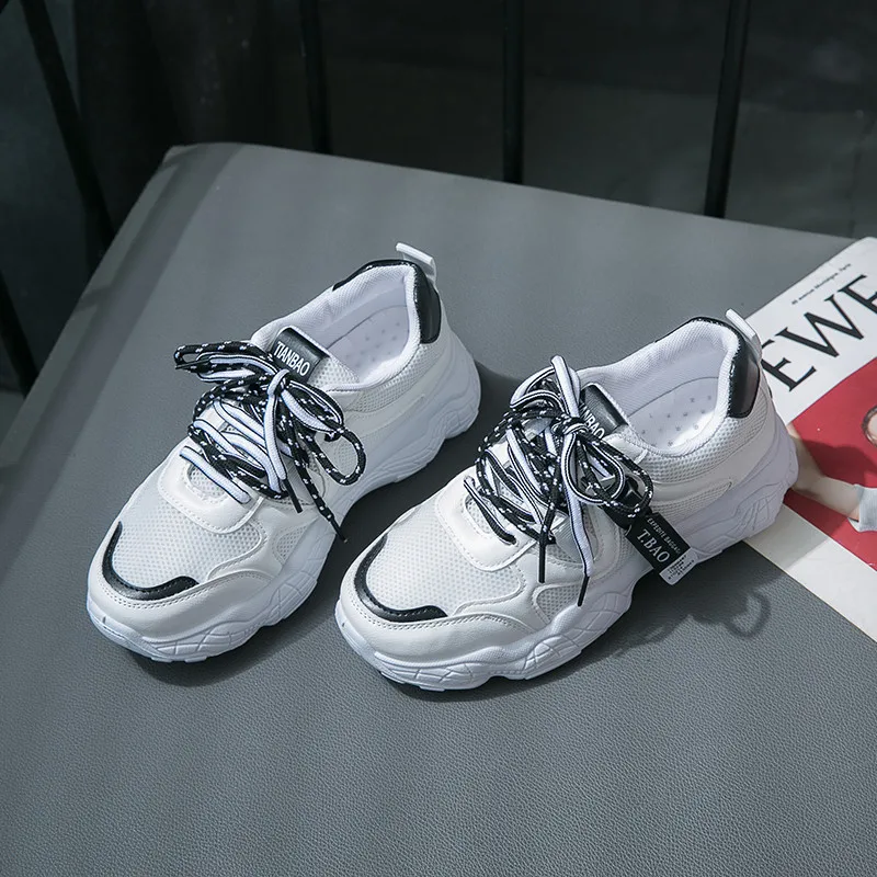 2019 Brand Pink Platform Sneakers Spring &amp Autumn Lady Causal Woman Leather Shoes Camel Fashion Sports | Обувь