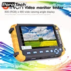 Новейший тестер AHD монитор CCTV CVBS аналоговый HD коаксиальный тестер 8 Мп Cvi Ahd Tvi камера тестер видеосигнала камера видеонаблюдения 8 Вт