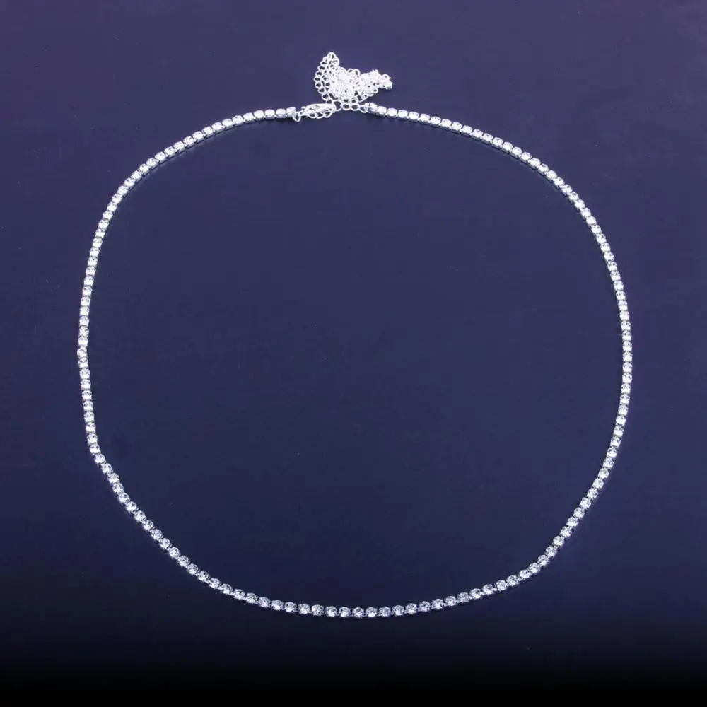 Stonefans сексуальная Бижутерия для тела Женская поясная цепочка тенниса Пляжное