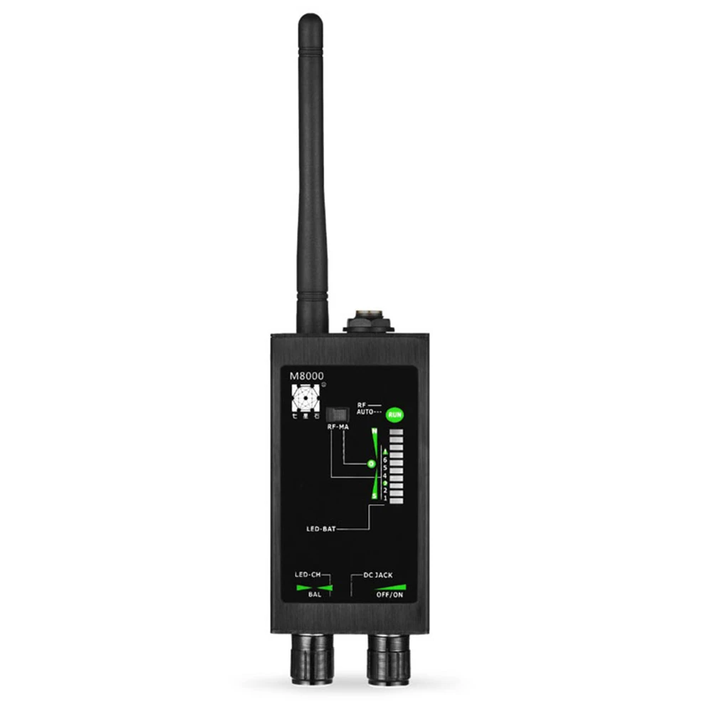

Anti Candid Camera Detector Set Signal Anti-Spy Wiretap Detector M8000 Bug RF Scanner For Check GSM GPS Camera Detector 1PC