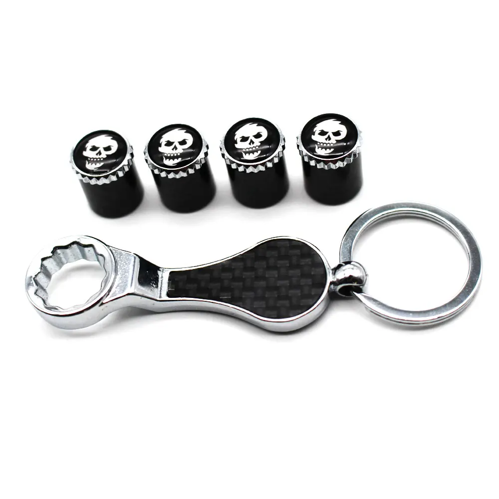 DSYCAR 1 комплект колпачки на воздушные клапаны автомобильных колес с гаечным