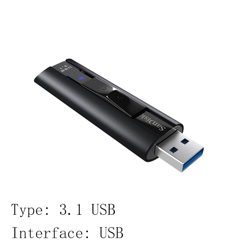 Флеш-накопитель USB sandisk 256, 128 ГБ, высокая скорость, Макс., 420 м, флешка, 128 ГБ, 256 ГБ, флеш-накопитель, 3,1 USB флешка, диск на ключ, память для телефона - Цвет: CZ880