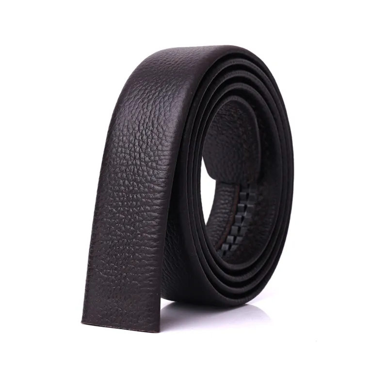 Высококачественный мужской ремень из воловьей кожи с автоматической пряжкой
