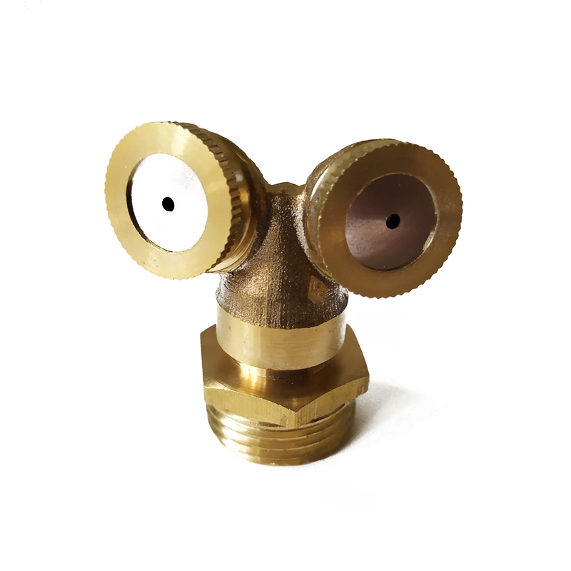 4 направления ватр спрей запотевание сопла сад трава газон импульсные