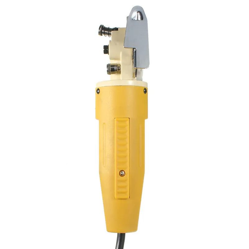 

170W 220V 70 мм вращающееся лезвие электрическая пила сдвига Текстиль резак для резки мяса комплект ножницы, инструмент для одежды из кожи и ткан...