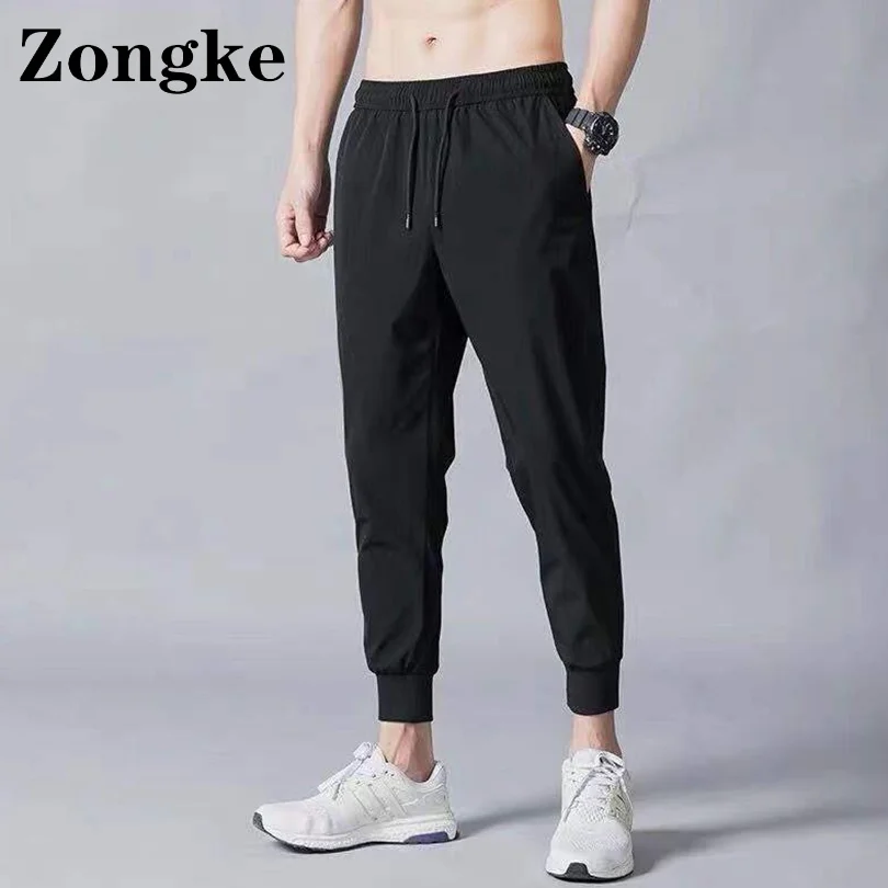 

Zongke Ankle-Length Clothes For Men Pants Joggers 5XL Japanese Style Hip Hop Baggy Trousers Streetwear 2022 Spring New Arrivals