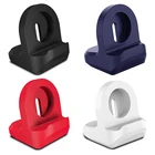 2021 Силиконовая Подставка для зарядки, док-станция для Apple Watch серии 1234 42 мм 38 мм 40 мм 44 мм, зарядный кабель