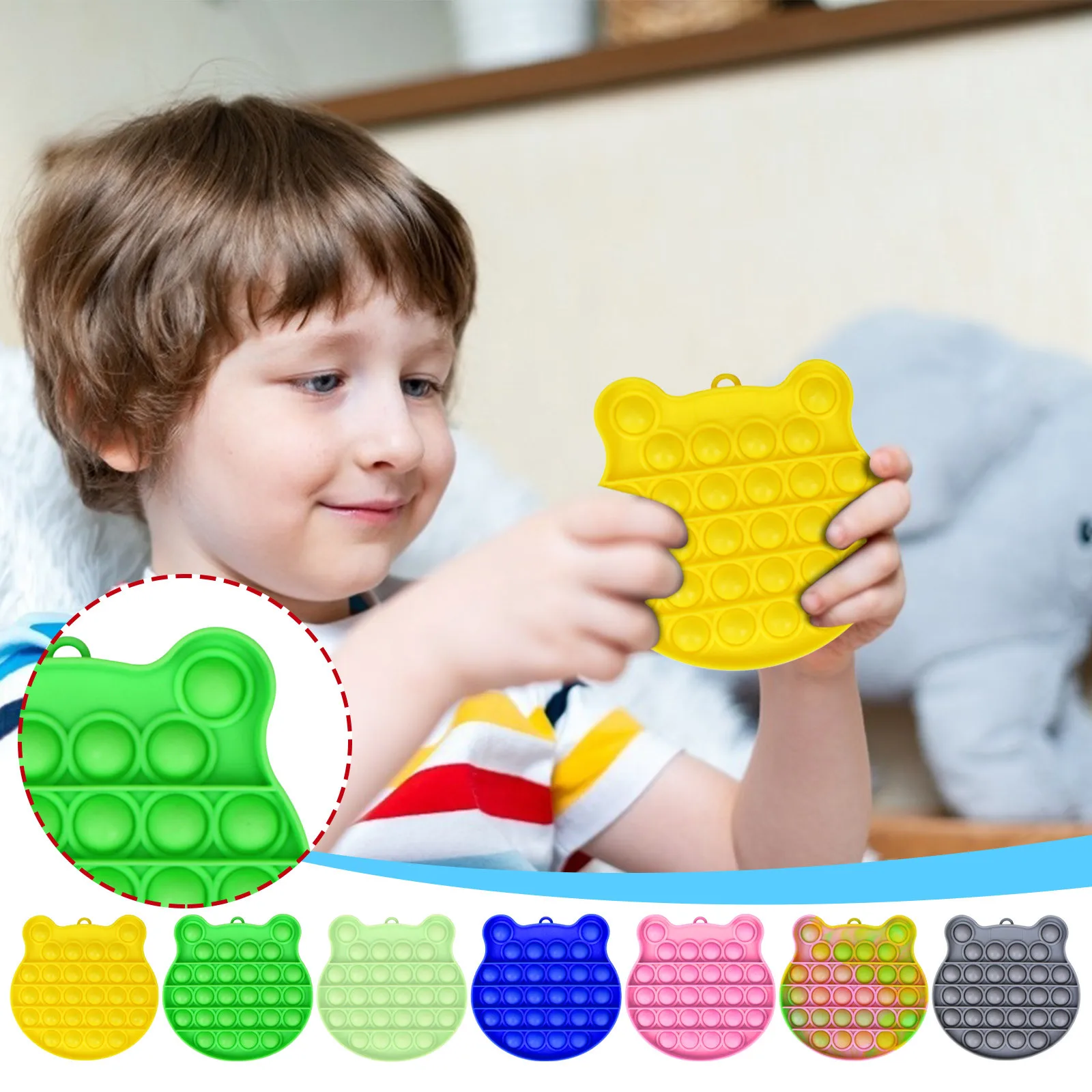 

Pops Its Desktop Irregular Shape Push Bubble Fidgeting Sensory Decompression Toy Anti-stress Stress Dropshipping Поп Ит